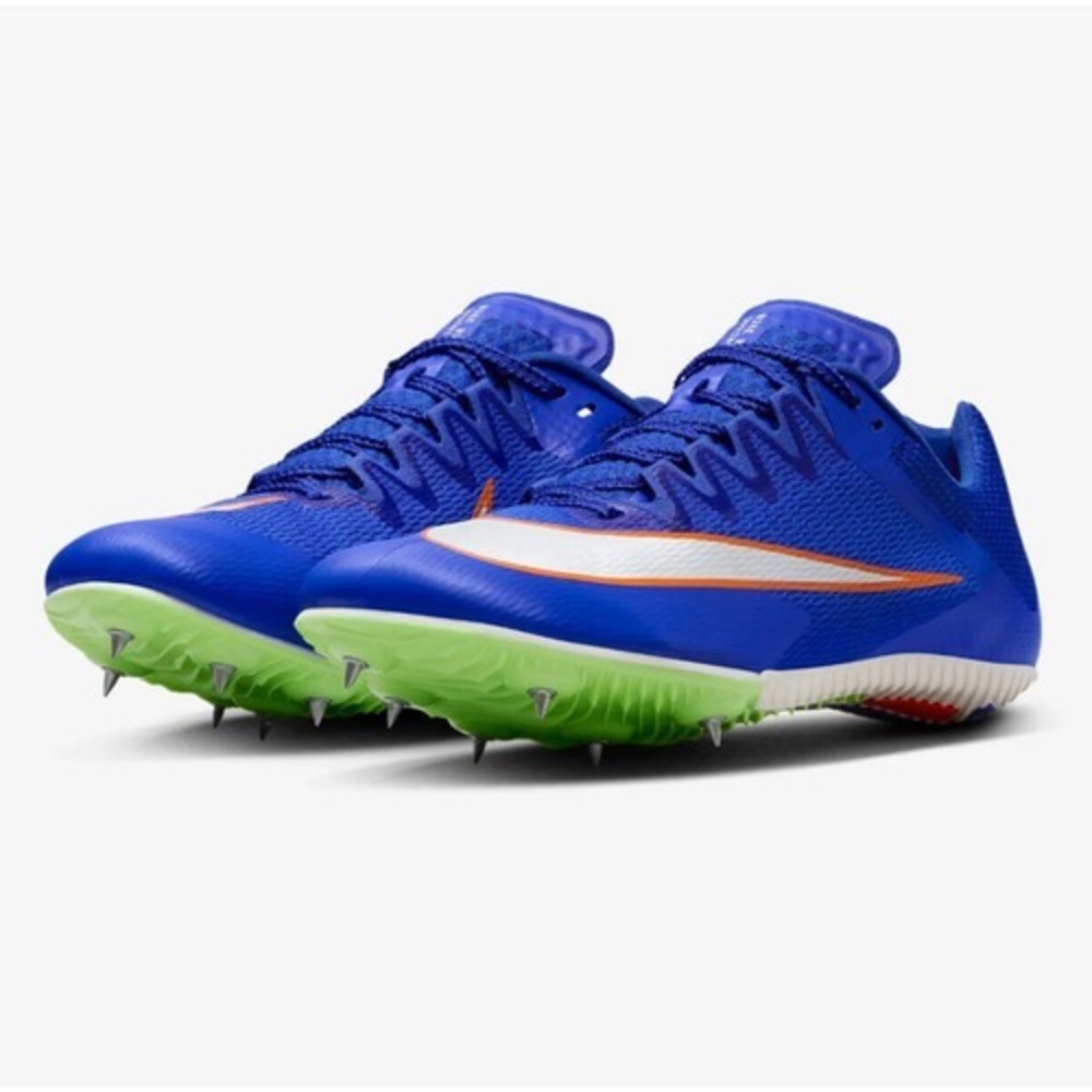Nike Zoom Rival Sprint Track Field Spikes Blue Cleats DC8753-401 Men's Size 14‎